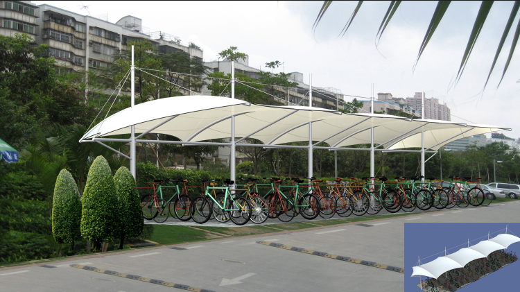 膜結(jié)構(gòu)車棚清潔——膜面有污垢你及時(shí)清理了嗎？