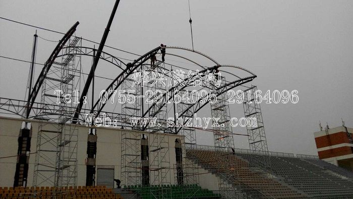 為什么膜結(jié)構(gòu)安裝要求安全要求如此高？