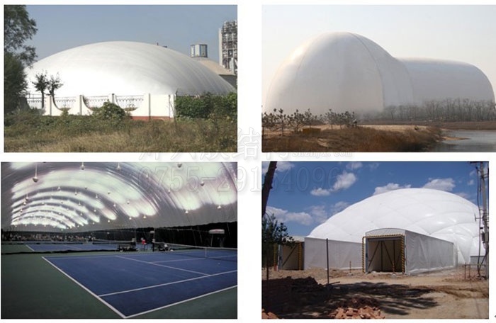 充氣膜結構不小心被刺破洞，會塌嗎？